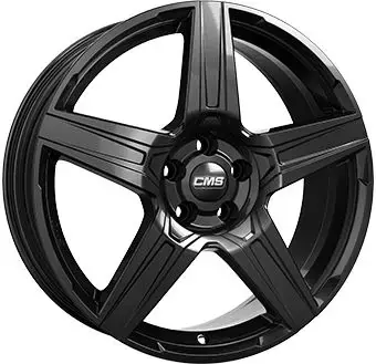 CMS C34-CBG ECE complete black gloss 7.0Jx17 5x120 ET55 Neu