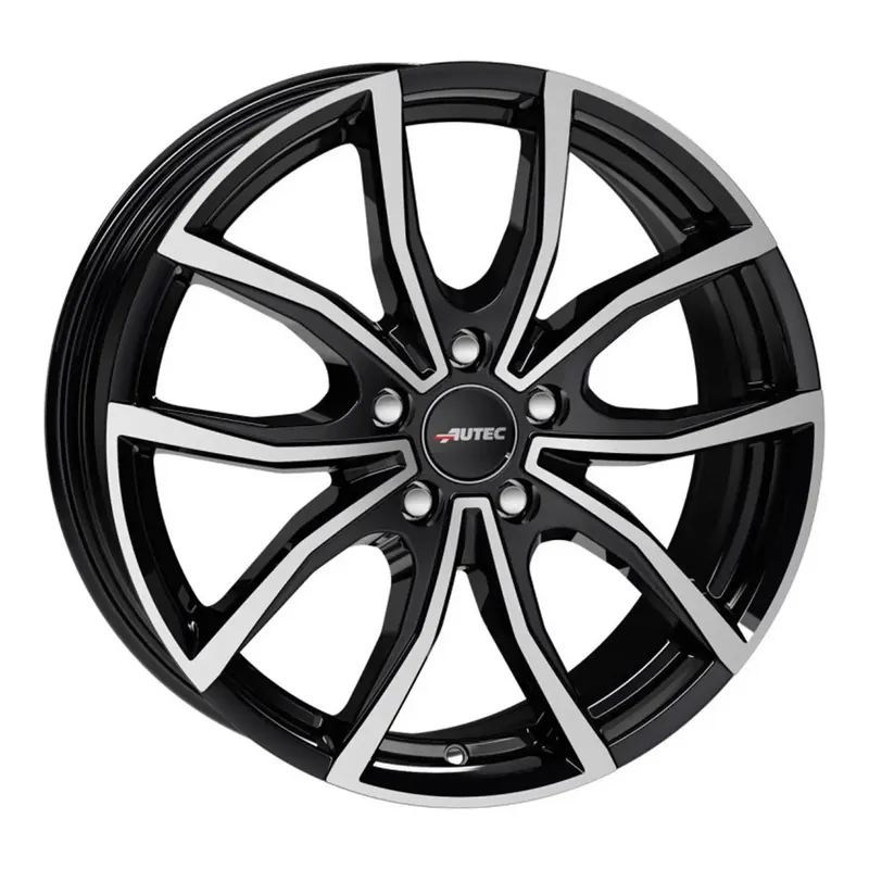 AUTEC TYP VN - VIDRON schwarz poliert 6.5Jx16 5x114.3 ET40 Neue Ware
