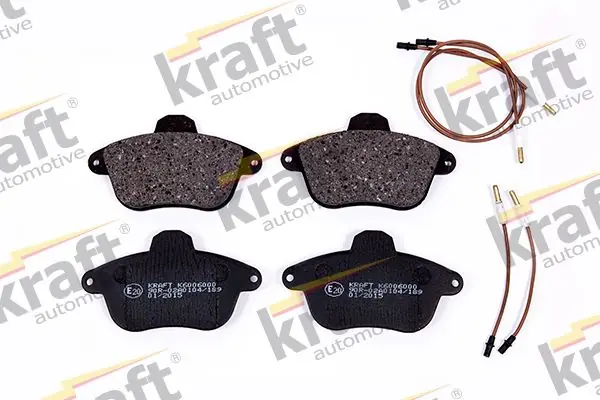 Billig KRAFT AUTOMOTIVE Bremsbelagsatz, Scheibenbremse (6006000) KFZ-6962936